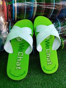 รองเท้าแตะสวมผู้ใหญ่ แฟชั่นสีสดใส ยกโหล