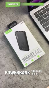 Hippo Powerbank HPB-01: 10.000 mAh Fast Charging & Dual Output