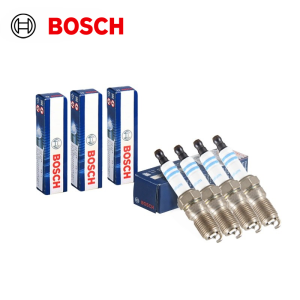 Bosch | 4pcs Bosch Double Iridium Spark Plugs HR7DII33V for Ford Transit Focus Mondeo MK3/4for Mazda3 BKMazda6 GG/GY/GH【OE:CT1E12405A】