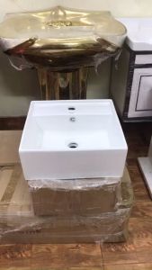 CHẬU RỬA MẶT LAVABO DƯƠNG BÀN (cả treo tường) GROVES GRVL 311