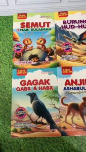 BUKU CERITA ISLAMI FABEL QURAN TERBARU BILINGUAL FULL COLOUR I SERBA JAYA
