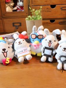 Sanrio | Cute Gray Rabbit Plush Charm
