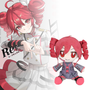 23CM Kasane Teto Plush Toy Soft Kawaii Figure Anime Cosplay Accessories Cartoon Birthday Present Gift for Fans Anime Lovers Girl