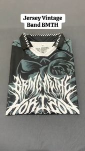 Kaos Jersey Vintage Retro Band Bring Me The Horizon T-shirt Fullprint 3D BMTH