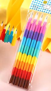 2.0mm Non-sharpening Bullet pencil Swap Building Block Pencils Block Refill Swap Toy Building Puzzle