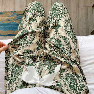KASIHAN | Mosquito Repellent Cotton Silk Summer Sleep Pants