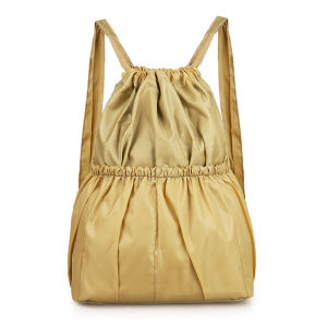 กระเป๋าเป้สะพายหลังแบบอเนกประสงค์สำหรับผู้หญิง กระเป๋าถือแบบพับได้ กระเป๋าเดินทาง กระเป๋าใส่ของ กระเป๋าสะพายไหล่แบบลำลอง กระเป๋าถือแบบมีเชือกผูก