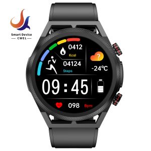 ET310 Smart Watch Blood Lipid Uric Acid Blood Glucose Monitoring Bluetooth Call Smartwatch ECG Monitoring Body Temperature Waterproof Fitness Tracker Smartband For Android And IOS