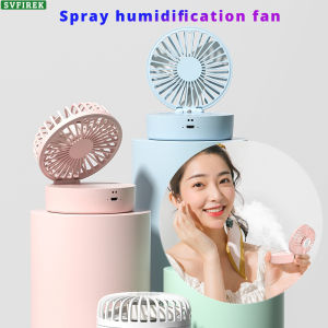 Quạt di động phun nước sương mù gió mạnh Quạt USB Mini USB có thể gập được sạc