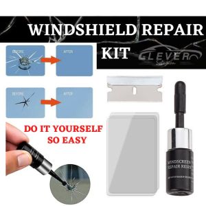 Gam Cermin Kereta Retak Windscreen Repair Kit Glass Repair Liquid Windshield Repair Kit Glass Crack Repair Liquid Ubat Cermin Kereta Retak 玻璃修复液