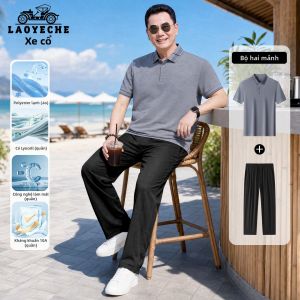 LAOYECHE | Bộ Quần Dài Mùa Hè Thư Giãn Ngày Lễ Cho Bố