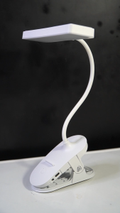 Dreepor Rechargeable Table Lamp USB Lamp Shade For Bedroom Dim Clip Desk Lamp Mini Study Light For Room