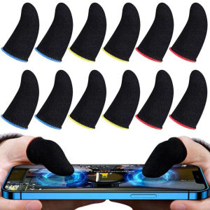 20/40pcs Game Fingertip Gloves For PUBG Mobile Games Touch Screen Finger Cover Sweatproof Anti-slip Touch Screen Finger Gloves