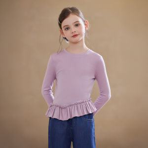 Little Naive | Childrens Lycocell Spliced Shirt