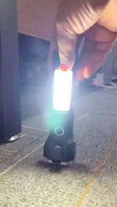 LED Multifunction Flashlight COB Emergency Torch Light Outdoor Car Repair Work light With Window Hammer/Cutter/Power Bank