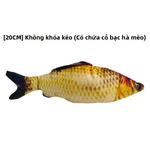 VOA | Đồ Chơi Mèo Tự Chơi Giải Trí Dành Cho Mèo Con Có Hương Bạc Hà Làm Mát Hình Cá