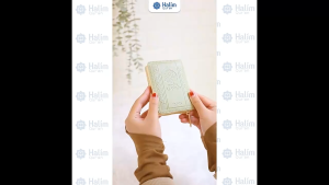 Alquran Kecil Custom Nama Al-Wafa A7 Resleting Rasm Utsmani Standar Indonesia