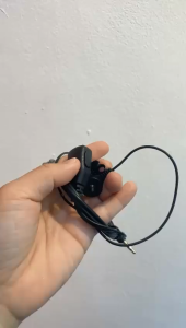 3.5mm Walkie Talkie Tube Earpiece Headset with PTT Mic 1Pin Earphone Walkie Talkie