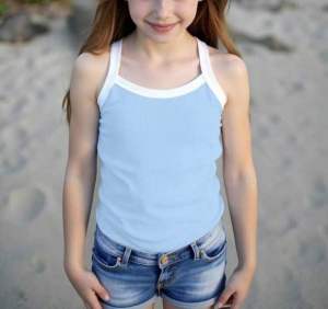 K14 - Sleeveless Top for Kids Sando Pang Bata Spaghetty Top for Kids