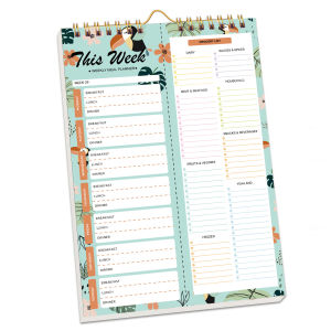 Meal Planning Pad Grocery List Notepad 52 Sheets Weekly Meal Planner Hanging Food Menu Planner for Daily Weekly Schedule Plan
