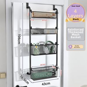 Multi-functional Door Hanging Storage Rack