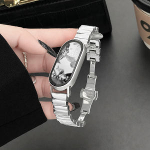 YUNDINGCHUANGXIANG | Elegant Irregular Metal New Fashionable Ceramic Adjustable Watch Strap