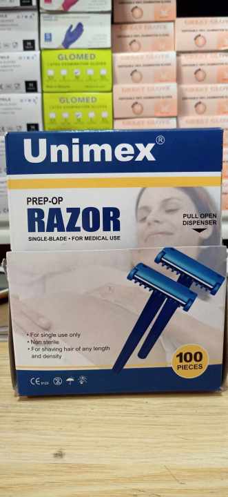 unimex disposable medical razor( single edge) (1pc) | Lazada PH