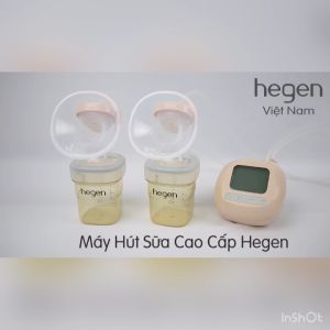 Máy hút sữa điện đôi HEGEN PCTO máy vắt sữa điện đôi cao cấp cho mẹ
