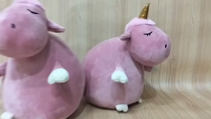 Boneka Unicorn Gemoy Standing Unicorn Plush Cute M