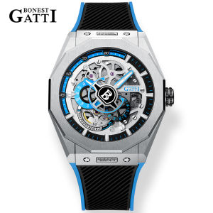 BONEST GATTI | BONEST GATTI Brand Automatic Mechanical Men Watch Casual Sport Wristwatch Luminous Clock Stainless Steel Watches For Men