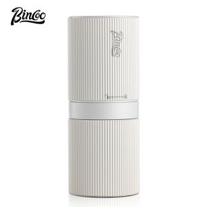BINCOO เครื่องบดกาแฟไฟฟ้าสำหรับสำนักงานนอกบ้านและเดินทางเครื่องบดถั่วชงกาแฟแกนเหล็กพกพาขนาดเล็กบ้าน