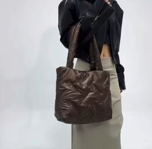 กระเป๋าสะพายข้างผู้หญิง กระเป๋าสะพายไหล่บุผ้า / กระเป๋าสะพายสำหรับสำนักงาน