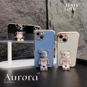 Toosci Cho Samsung Galaxy S9 Plus S10 Plus S10 Lite S20 FE S20 + S20 Ultra S21 FE S21 + S21 Ultra S30 + S30 Ultra S22 + S22 Ultra S23 Plus S23 Ultra Sang Trọng 3D Ngọc Trai Bạo Lực Gấu Xoay ốp Lưng Điện Thoại HP Mạ Giá Đỡ Ốp Lưng TPU Mềm