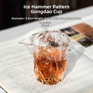 LUOSHENGMANSHENGHUO | Heat-Resistant Thickened Glass Tea Distributor Cup