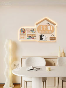 HAOJIUBUJIAN | Number Display Wall Clock With Perpetual Calendar