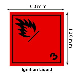 Fire Warning Danger Labels