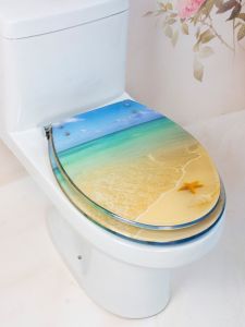 Thickened Resin Toilet Seat Cover Board Fast Demountable Silent Universal Old Style Hong Kong New Model Home Use UVO Type