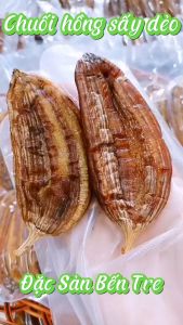 1kg Chuối Hồng Dẻo Tươm Mật Bên Trong Ngọt Thanh Không Chát Đặc Biệt Không Tẩm Đường- VỰA KHÔ MINH TRIẾT