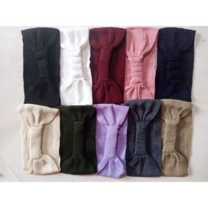 PROMO!! PAKET 10 PCS BANDO PITA RAJUT DALEMAN HIJAB
