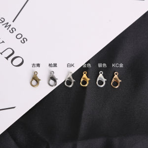Color-Preserving DIY Lobster Clasp Jewelry Accessories for Necklace Bracelet Pendant Charm End Clasp Pearl Connector