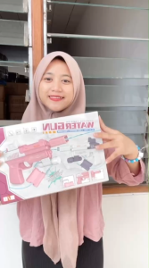 Mainan Anak TOYS CONTINUOUS EMISSION WATER GUN A340 Mainan Tembakan Air Trendy Water Gun Anak Mainan Anak Perempuan - Mainan Anak Laki Laki