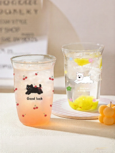 MODERN SWEETHOME | Ins Style High Borosilicate Glass Multifunctional Water Cup