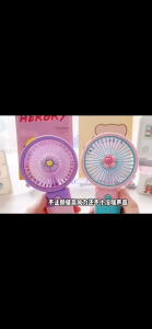 VINTLOOK Quạt mini cầm tay tích điện gấp gọn gió xoay linh hoạt có thể để bàn có thể sạc pin 500mAh