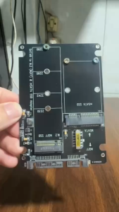 BẢNG CHUYỂN ĐỔI Ổ CỨNG SSD M.2 NGFF / mSATA SANG Ổ CỨNG LAPTOP SATA 2.5