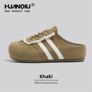 HuanQiu | Vintage Birkenstock Style Womens Slip On Shoes