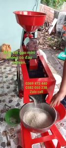 Máy xát gạo không có đầu nghiền bột