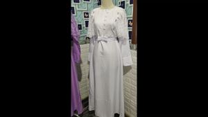 HARGA TERMURAH Gamis Brukat NADINE 2023 kekinian bisa COD cantik elegan dan ramah lingkungan UK S M L XL XXL