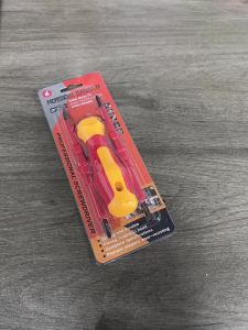 3 In 1 Insulated Screwdriver Set PH1/PH2 Multi-Purpose Screwdriver Electricians Slotted Cross Screwdriver Bit Tools Kit Set