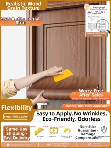 JIUYANG | Renovation Peel-and-Stick Wallpaper Wood Grain