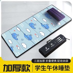 พื้นนอนกลางแจ้งแบบพับได้หนาป้องกันความชื้นสำหรับเด็ก ขนาดพกพา ใช้ได้ทุกโรงเรียน แผ่นรองนอนกลางแจ้งแบบพับได้